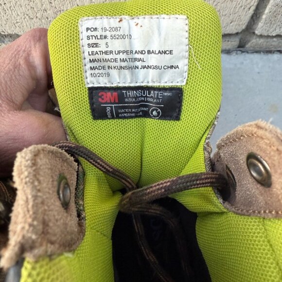 Itasca Youth Grove Insulated Waterproof Hunting Boots - Realtree Xtra - Size 5 - Picture 4 of 5